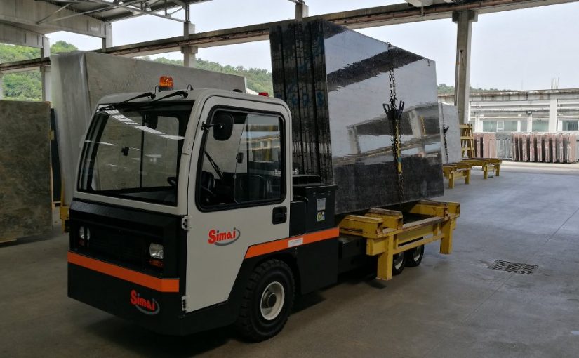 Electric platform truck SIMAI PES150 with small-lift platform