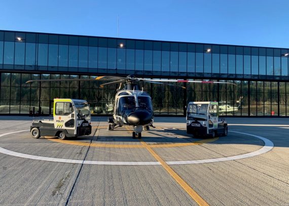 SIMAI tractors join Norwegian Police Helicopter Service