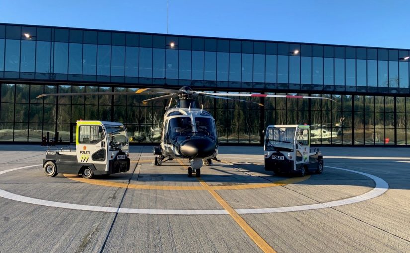 SIMAI tractors join Norwegian Police Helicopter Service