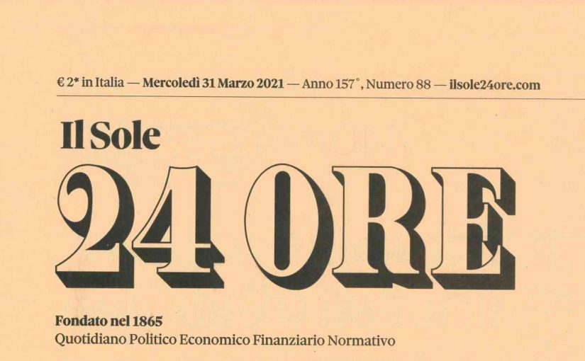 SIMAI sul Sole 24 Ore